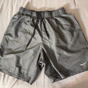 Nike Light Gray Mesh Shorts
